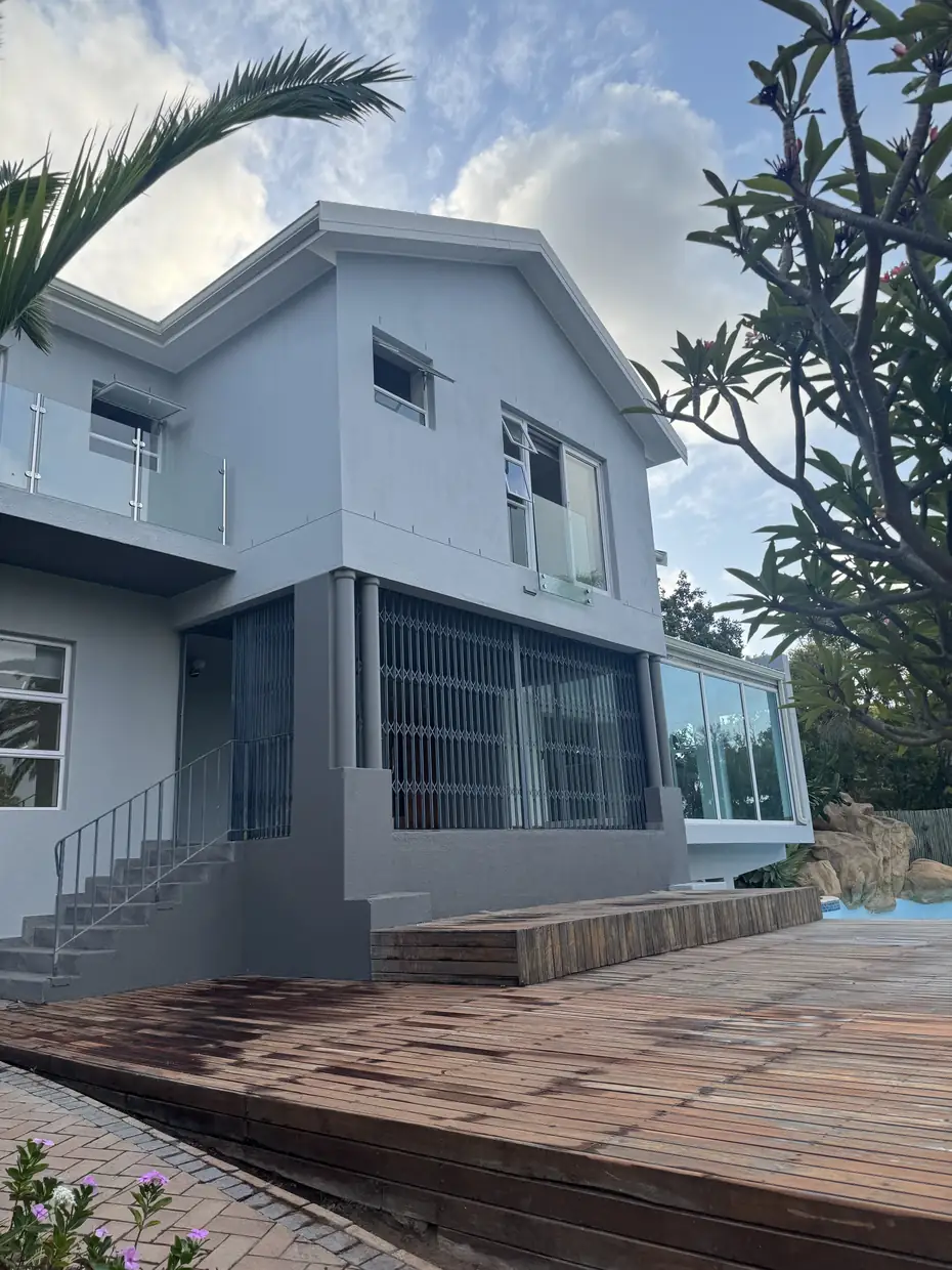 The finished double storey at House Braeview in Somerset West