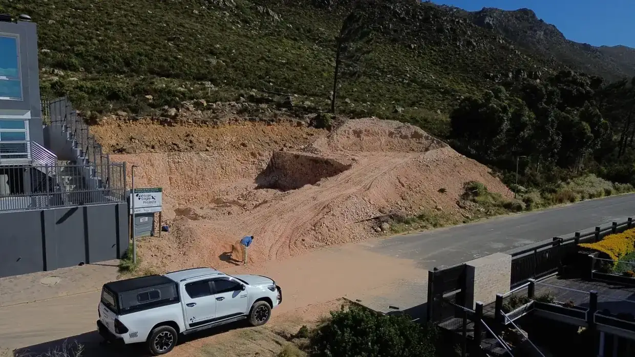 House van der Westhuizen before the work